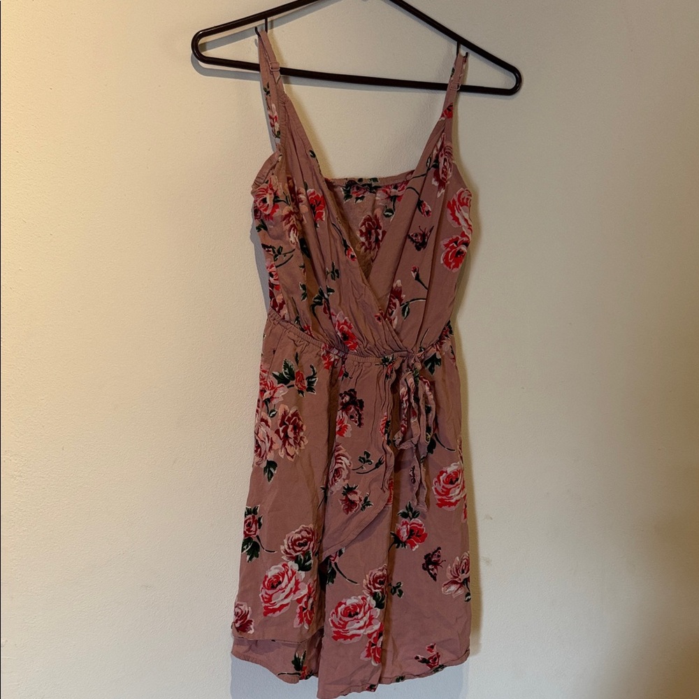 Fire Los Angeles Floral Rose Mini Dress